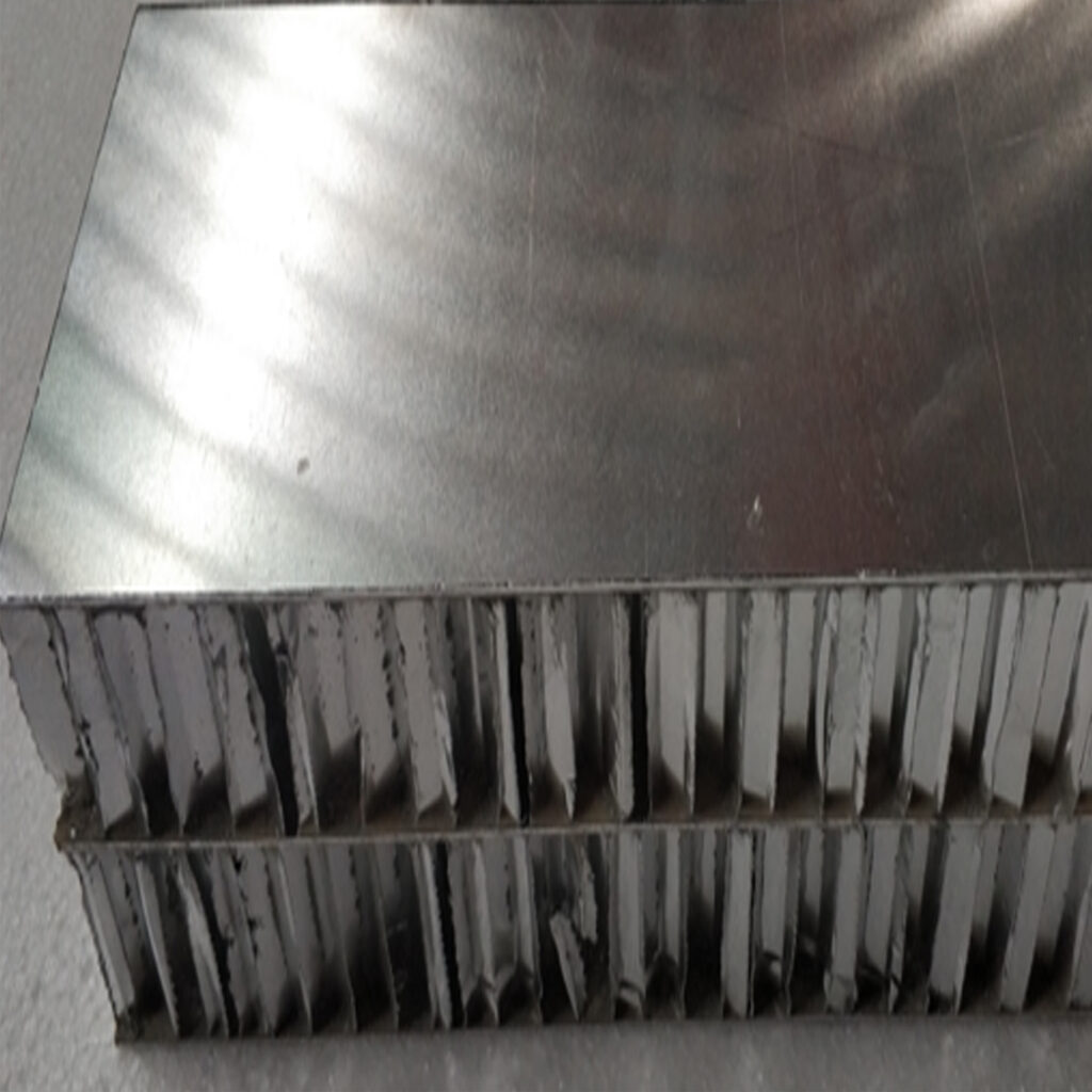 Aluminum Honeycomb Core material used inside our Pivot Doors for lightweight strength and flatness.