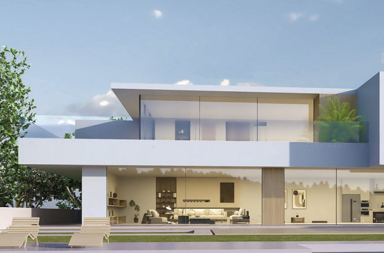 Modern panoramic floating sliding glass door with ultra-slim aluminum frames and a hidden track system for a seamless indoor-outdoor transition.